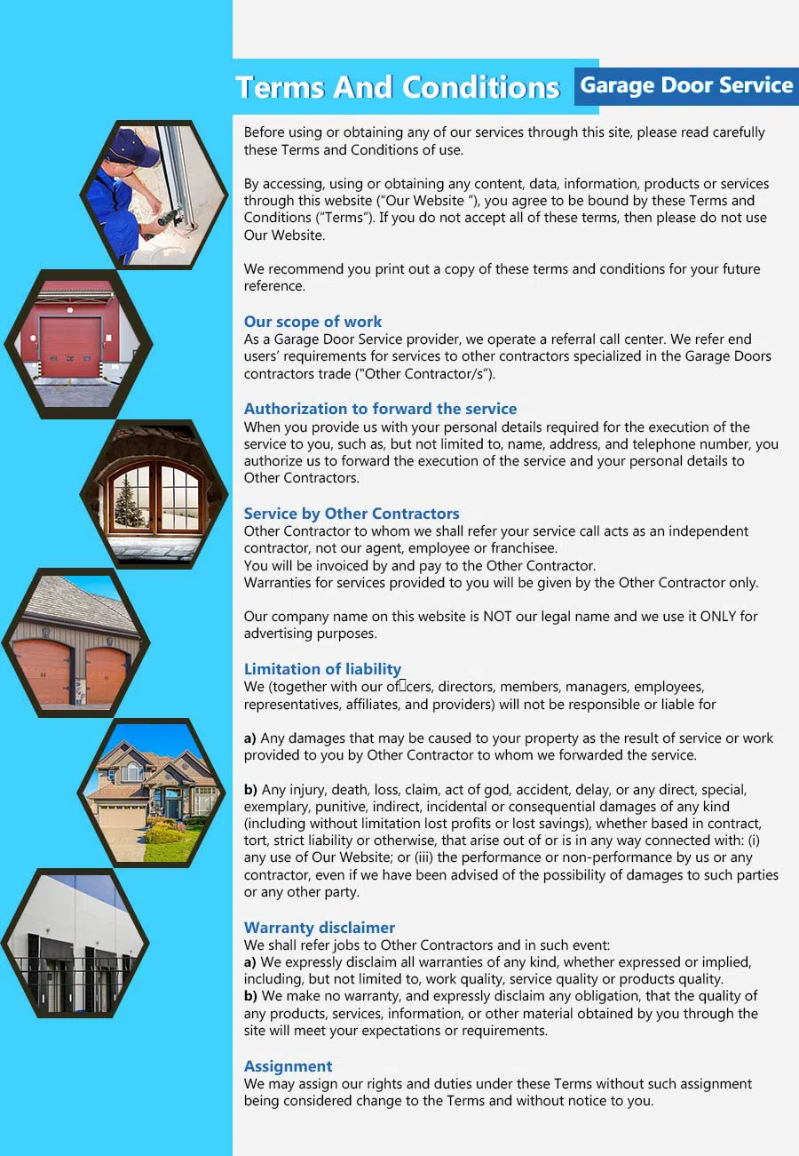 Neighborhood Garage Door Service Line Lexington, PA 215-394-0211